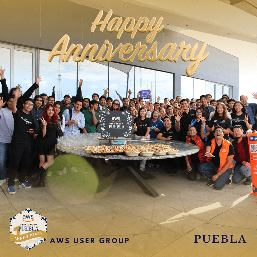 Aniversario AWS UG Puebla